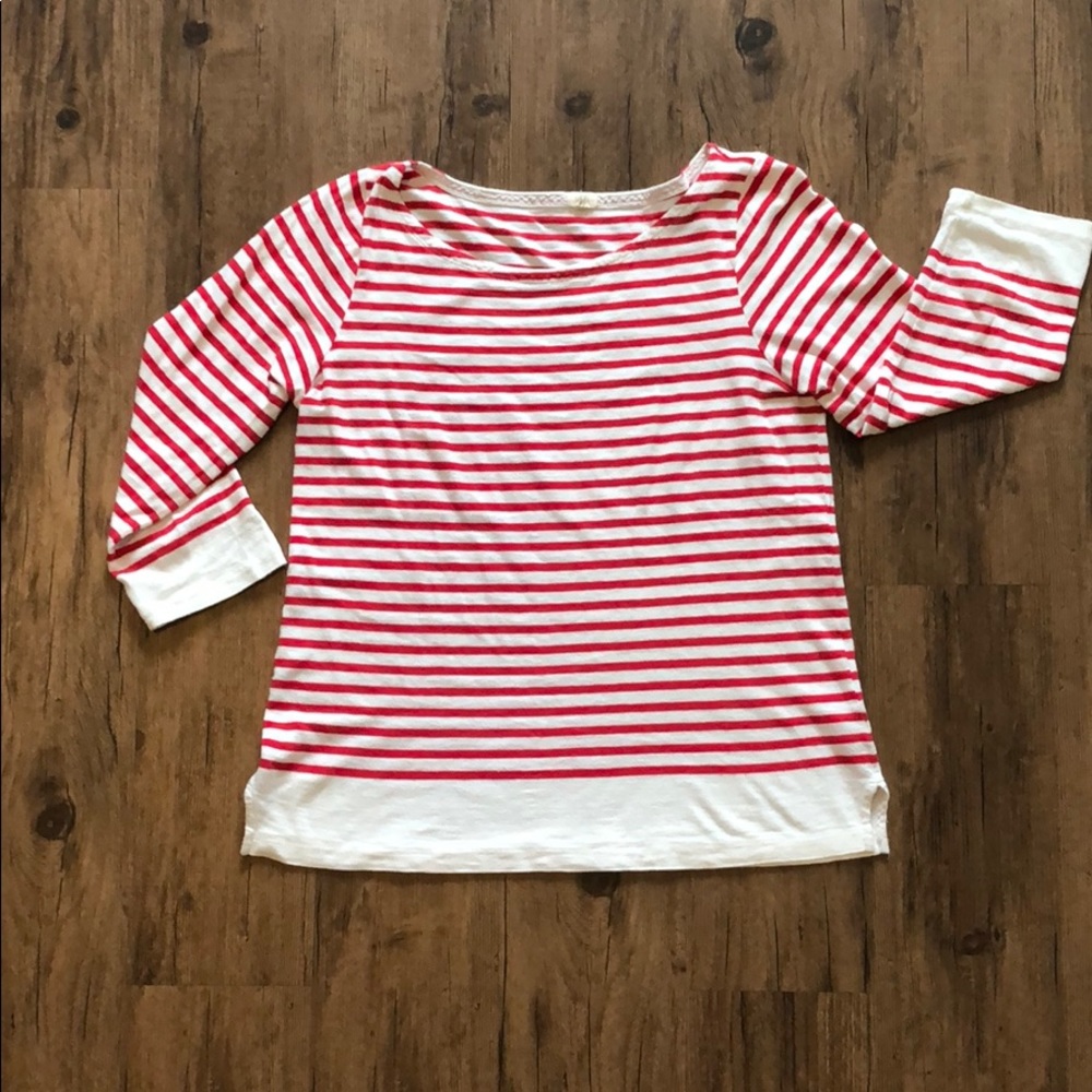 J. Crew 3/4 Sleeve Tee